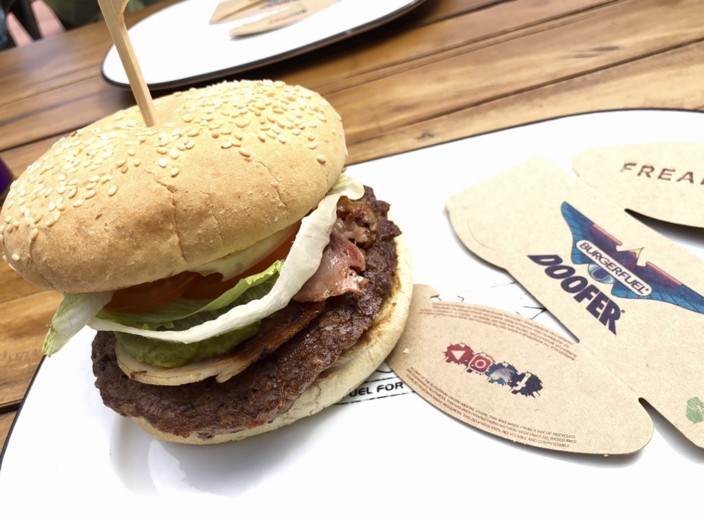 BurgerFuelのハンバーガー